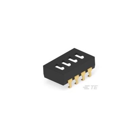 Te Connectivity ADF04SA04=DIP SWT FLUSH SMT-JL 1-1825059-4